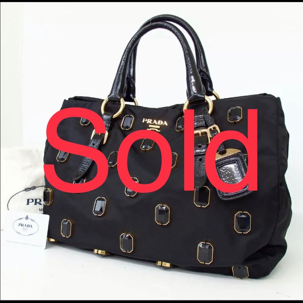 Sold Prada XL jewelry bag authenticated - Picture 1 of 16
